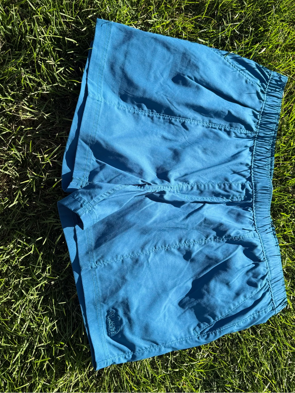 The North Face Mens Class V Pull-On Shorts Banff Blue